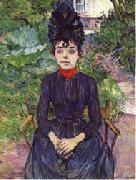 Henri De Toulouse-Lautrec Justine Dieuhl oil painting reproduction